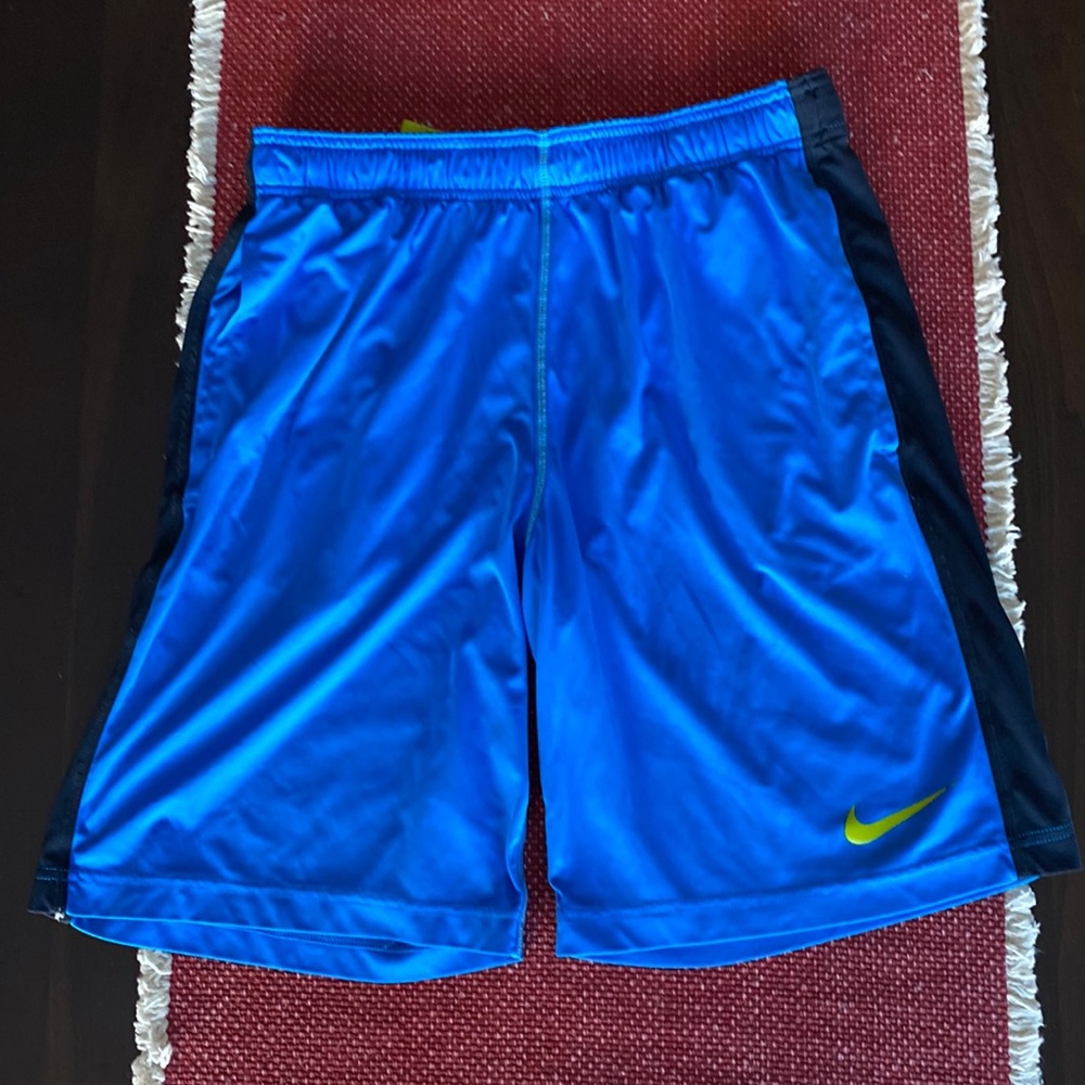 Nike Dri Fit Sport Shorts, Blue Size S